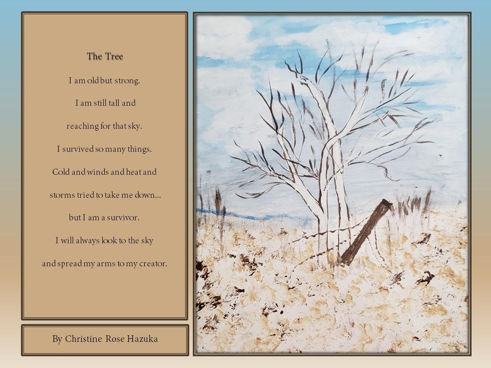 Verse by Christine Rose Hazuka
